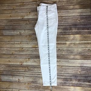 LOFT Women's Relaxed Skinny White Pants